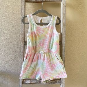 5T Tie Dye Short Romper